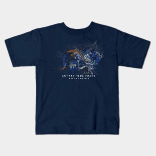 Astray Blue on Scribble Kids T-Shirt